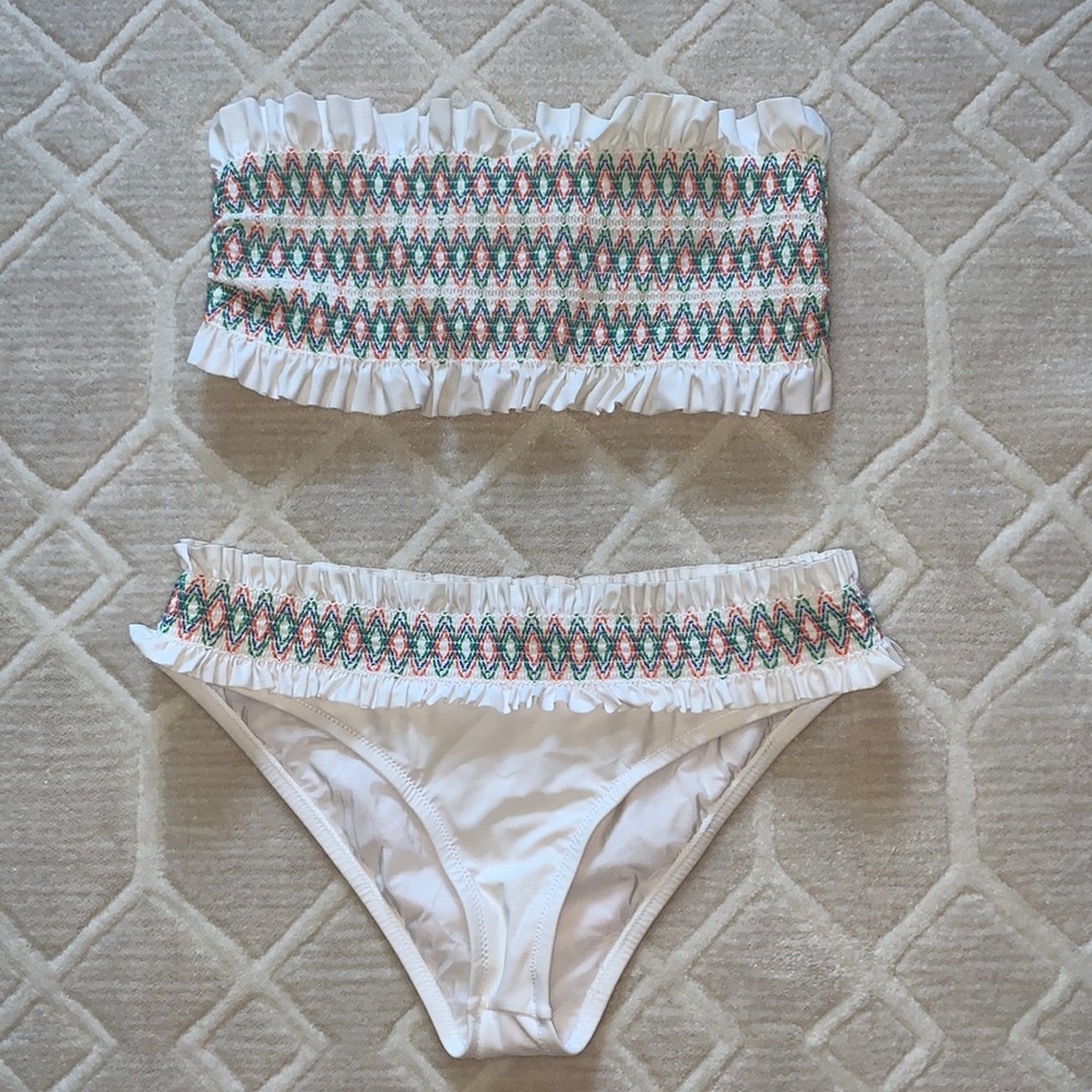 Tori Burch swimsuit, size small top & bottom